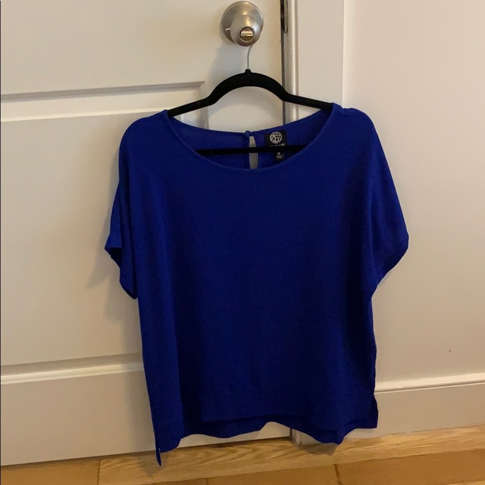 Jewel colored work shirt